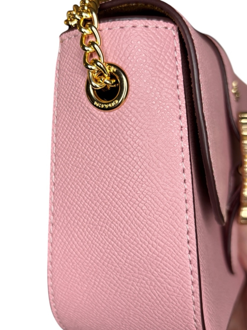 Coach Gemma Jewel Buckle Crossbody Bag CE622 Powder Pink Multi NWT - Picture 8 of 12